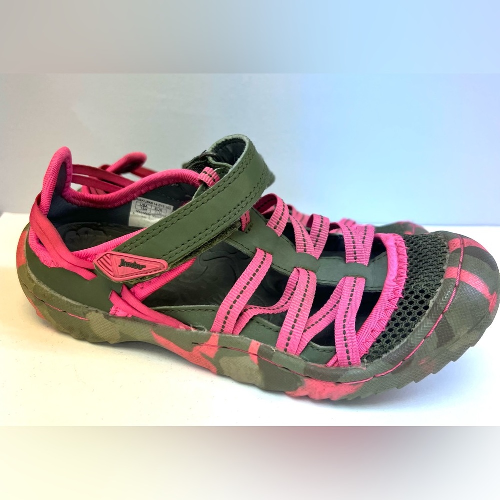 Jambu- Green/Pink Shoes, Kids Size:13, Pre-Owned‎
